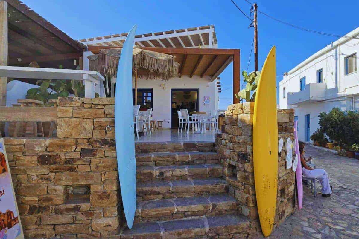Laggona Koufonisia, fresh juices, coffee and sweet bites in Chora