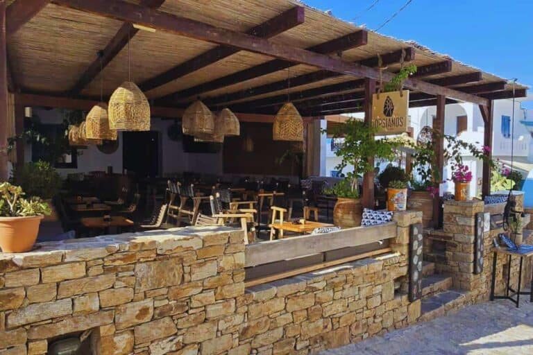 Opsianos Koufonisia café