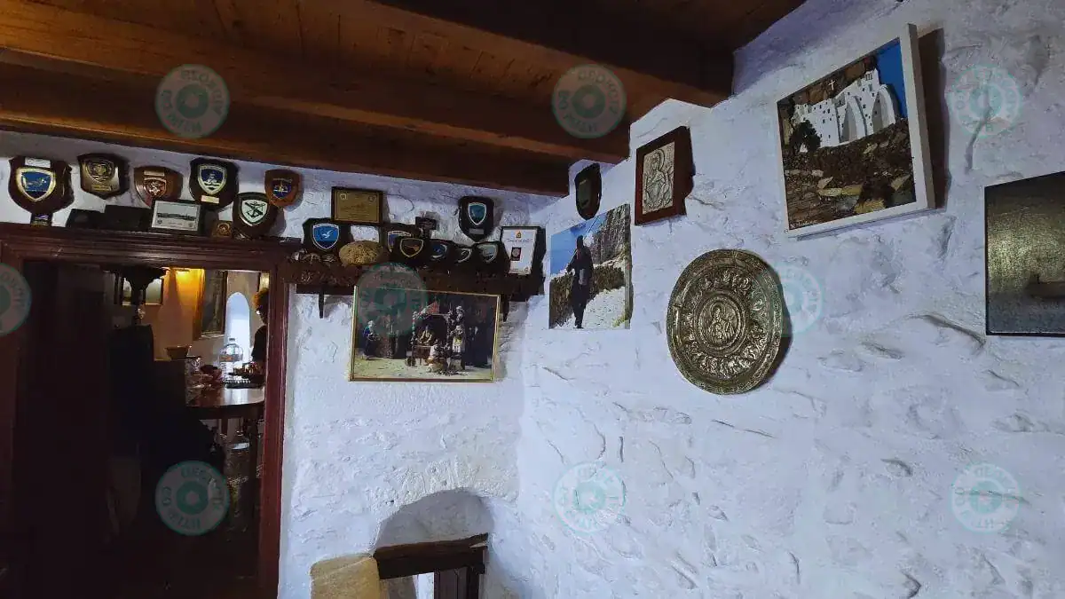 Interior space of the monastery
