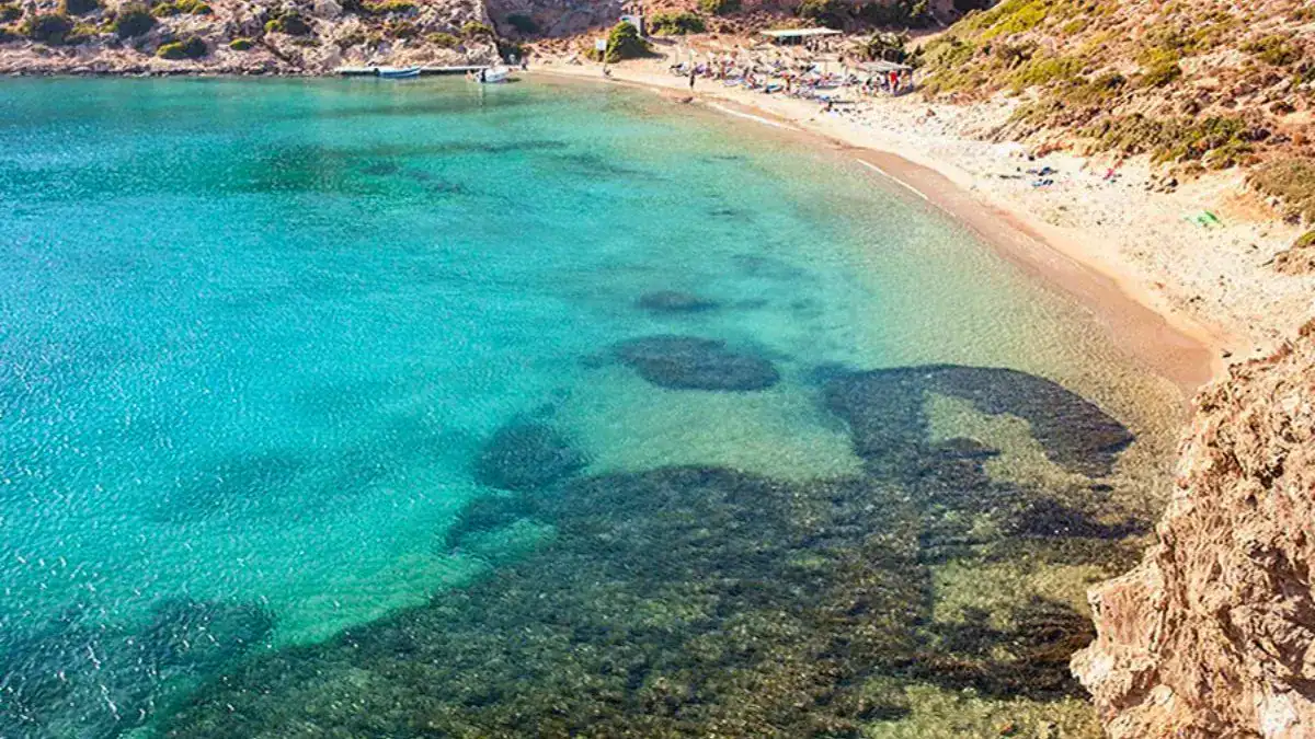 Maltezi Beach Katapola Amorgos turquoise