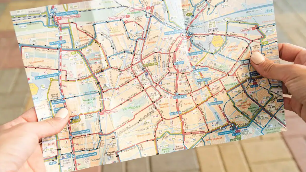 Driving on the Greek islands on a narrow coastal road with sea view