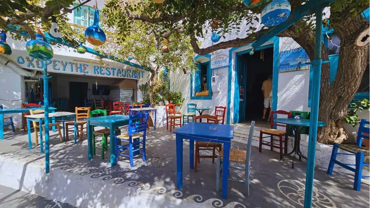 Tholaria village, Amorgos — traditional Cycladic vibe