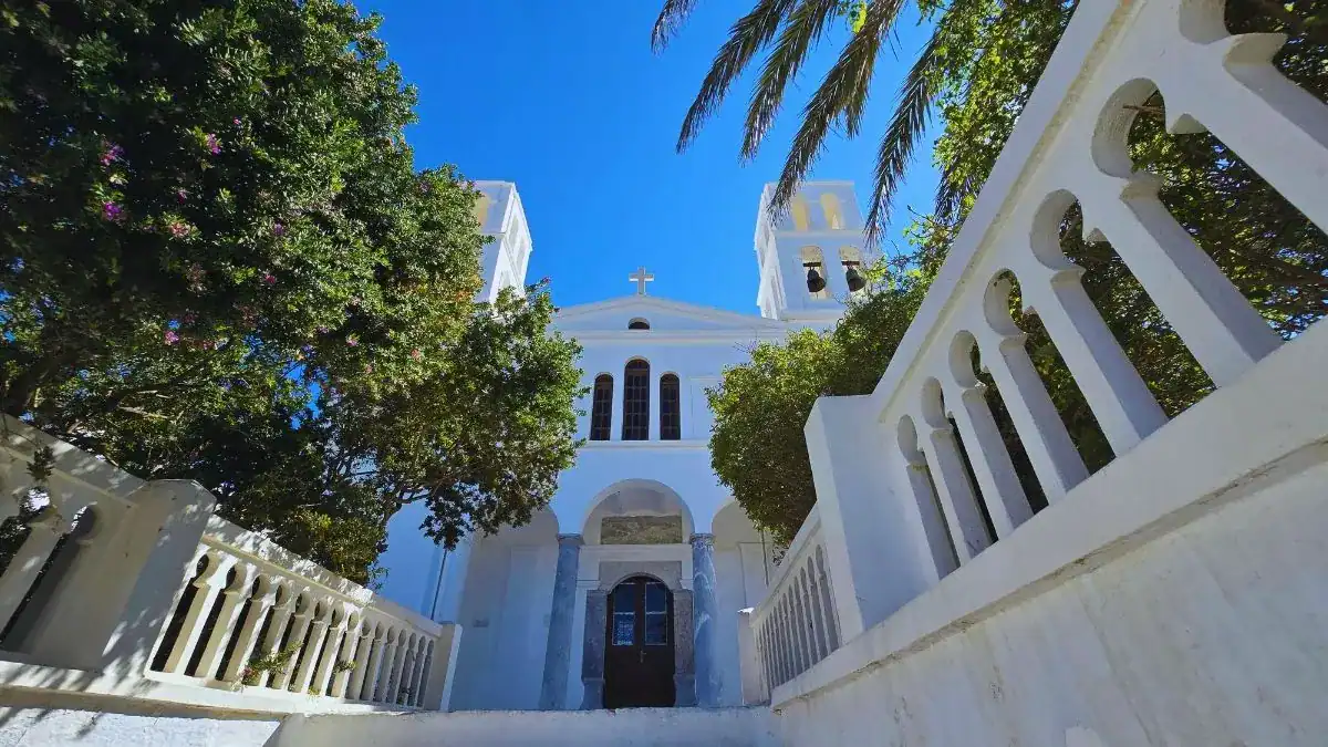 Saint George church in Katapola, Amorgos